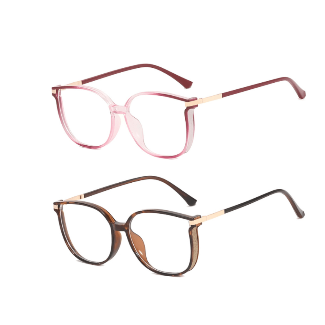 Crystal Fashion Multifocal Glasses [Buy 1, Get 2]