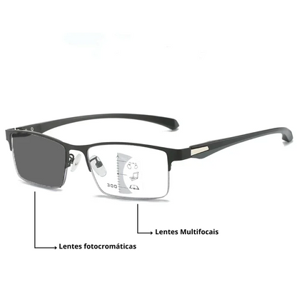 Cavalier Pro Vision Multifocal Glasses + Photochromic Lenses - Last Units
